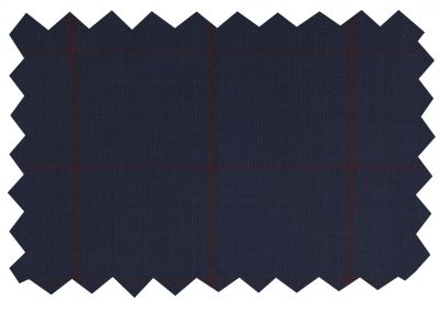 Patterned pure wool suiting fabric (704 series) swatch 704008, Lucky & Oscar Bangkok