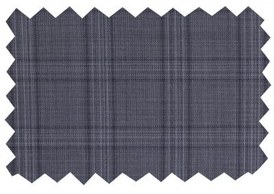 Patterned pure wool suiting fabric (704 series) swatch 704009, Lucky & Oscar Bangkok