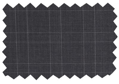 Patterned pure wool suiting fabric (704 series) swatch 704013, Lucky & Oscar Bangkok