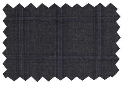 Patterned pure wool suiting fabric (704 series) swatch 704014, Lucky & Oscar Bangkok