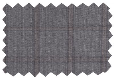 Patterned pure wool suiting fabric (704 series) swatch 704015, Lucky & Oscar Bangkok