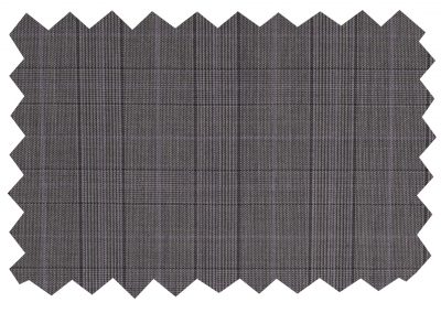 Patterned pure wool suiting fabric (704 series) swatch 704019, Lucky & Oscar Bangkok