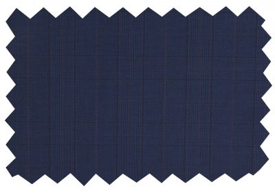 Patterned pure wool suiting fabric (704 series) swatch 704020, Lucky & Oscar Bangkok
