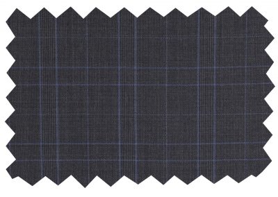 Patterned pure wool suiting fabric (704 series) swatch 704021, Lucky & Oscar Bangkok