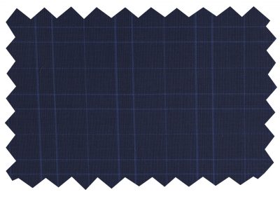 Patterned pure wool suiting fabric (704 series) swatch 704022, Lucky & Oscar Bangkok