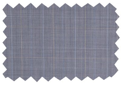 Patterned pure wool suiting fabric (704 series) swatch 704023, Lucky & Oscar Bangkok