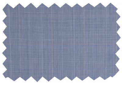 Patterned pure wool suiting fabric (704 series) swatch 704024, Lucky & Oscar Bangkok