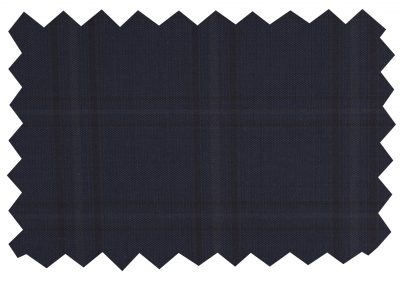 Patterned pure wool suiting fabric (704 series) swatch 704026, Lucky & Oscar Bangkok