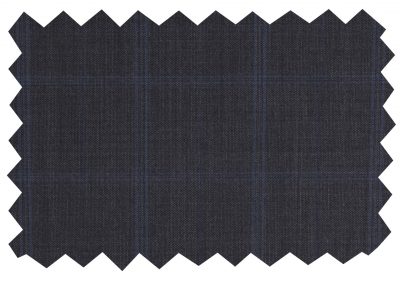 Patterned pure wool suiting fabric (704 series) swatch 704027, Lucky & Oscar Bangkok