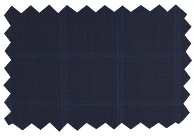 Patterned pure wool suiting fabric (704 series) swatch 704029, Lucky & Oscar Bangkok