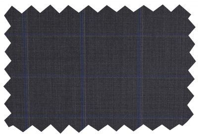 Patterned pure wool suiting fabric (704 series) swatch 704035, Lucky & Oscar Bangkok