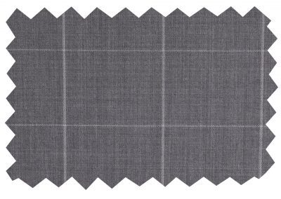 Patterned pure wool suiting fabric (704 series) swatch 704036, Lucky & Oscar Bangkok