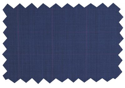 Patterned pure wool suiting fabric (704 series) swatch 704042, Lucky & Oscar Bangkok