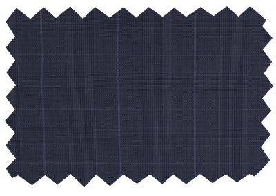 Patterned pure wool suiting fabric (704 series) swatch 704043, Lucky & Oscar Bangkok