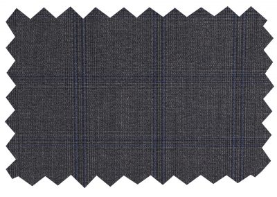 Patterned pure wool suiting fabric (704 series) swatch 704046, Lucky & Oscar Bangkok