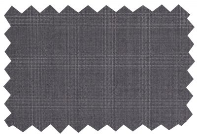 Patterned pure wool suiting fabric (704 series) swatch 704054, Lucky & Oscar Bangkok