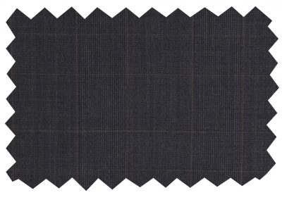 Patterned pure wool suiting fabric (704 series) swatch 704062, Lucky & Oscar Bangkok