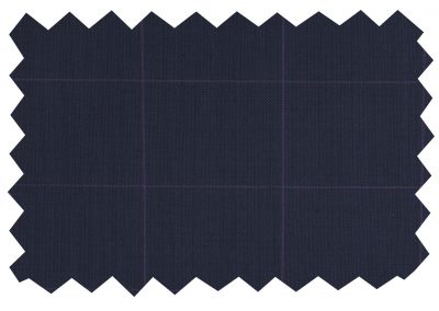 Patterned pure wool suiting fabric (704 series) swatch 704068, Lucky & Oscar Bangkok