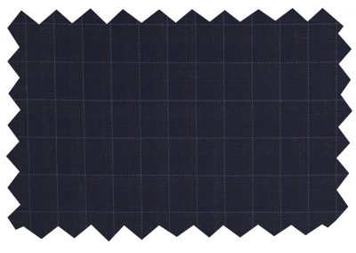 Patterned pure wool suiting fabric (704 series) swatch 704073, Lucky & Oscar Bangkok