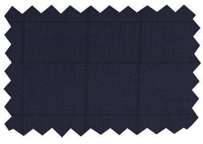 Patterned pure wool suiting fabric (704 series) swatch 704075, Lucky & Oscar Bangkok