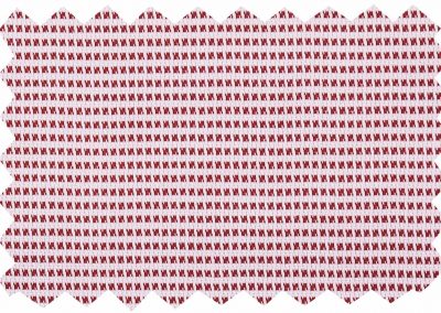 Canvas 6 Red fabric swatch, Lucky & Oscar Tailor Bangkok