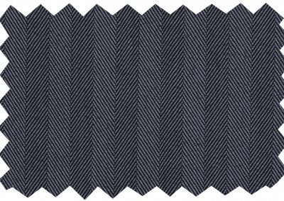 Herringbone 11 Chic Blue fabric swatch, Lucky & Oscar Tailor Bangkok