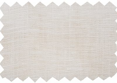 Linen 1 White fabric swatch, Lucky & Oscar Tailor Bangkok