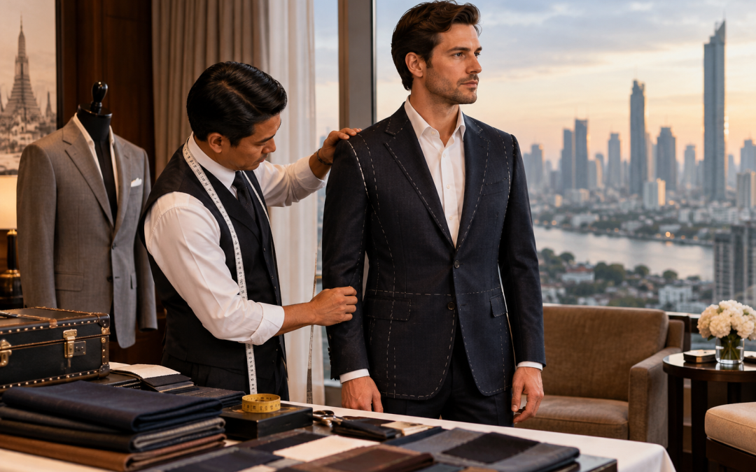 Custom Tailor Bangkok: In-Person Fitting vs. Online Consultation, What Actually Works