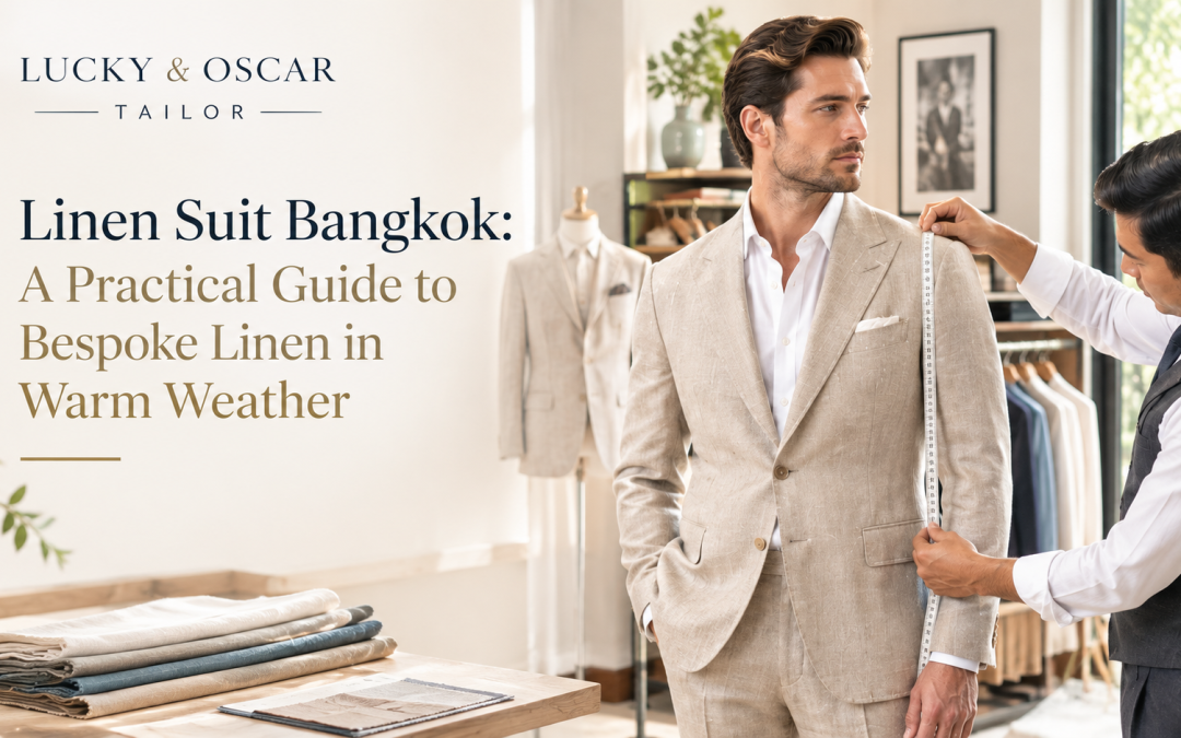 Linen Suit Bangkok: Why Linen Is Such a Practical Bespoke Fabric